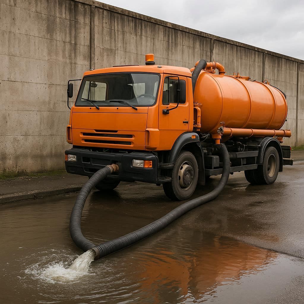 Откачка воды в Солнечногорске